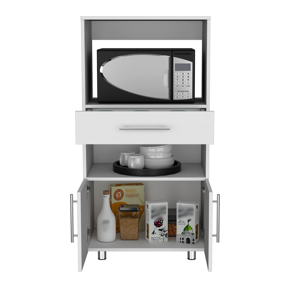 Glenwood Kitchen Pantry - White