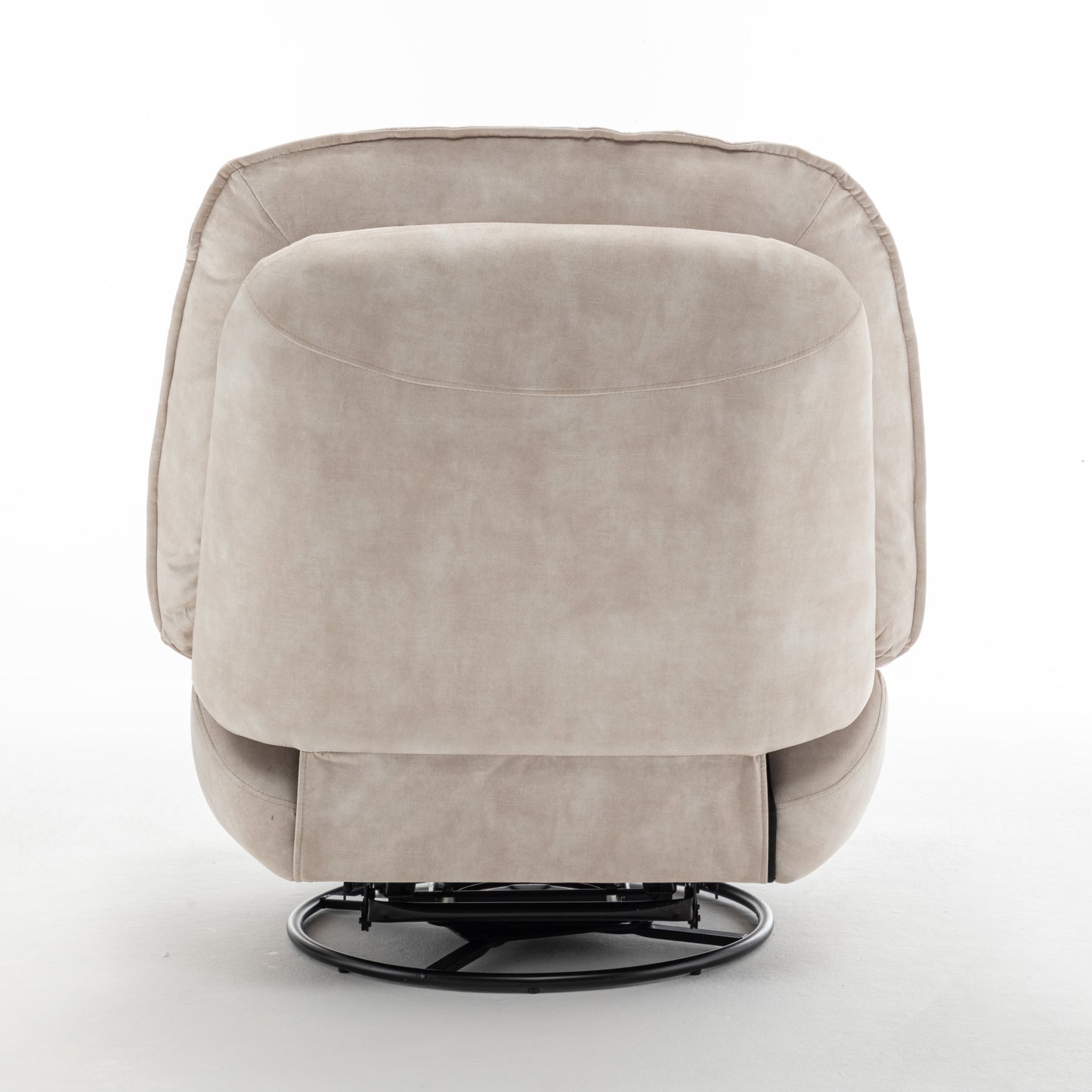 Tate Swivel Gliding Rocking Chair - Ivory