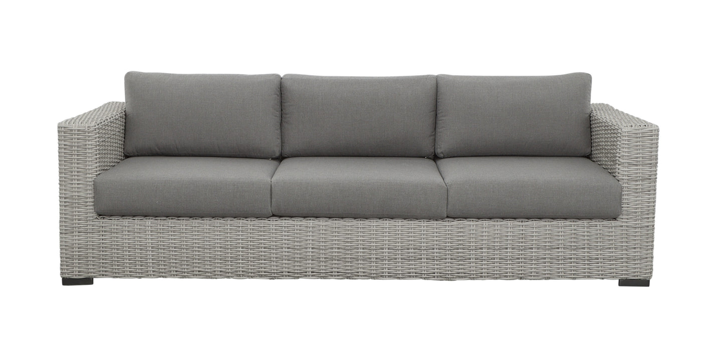 Monta Outdoor Patio Sofa - Light Gray