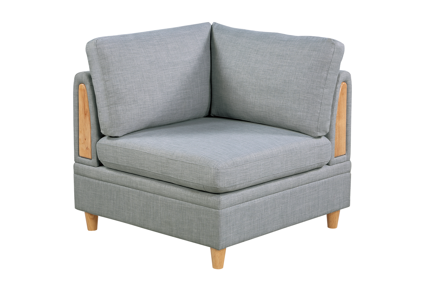 Veranda 6 Pcs Modular Sofa Set 2 - Light Gray