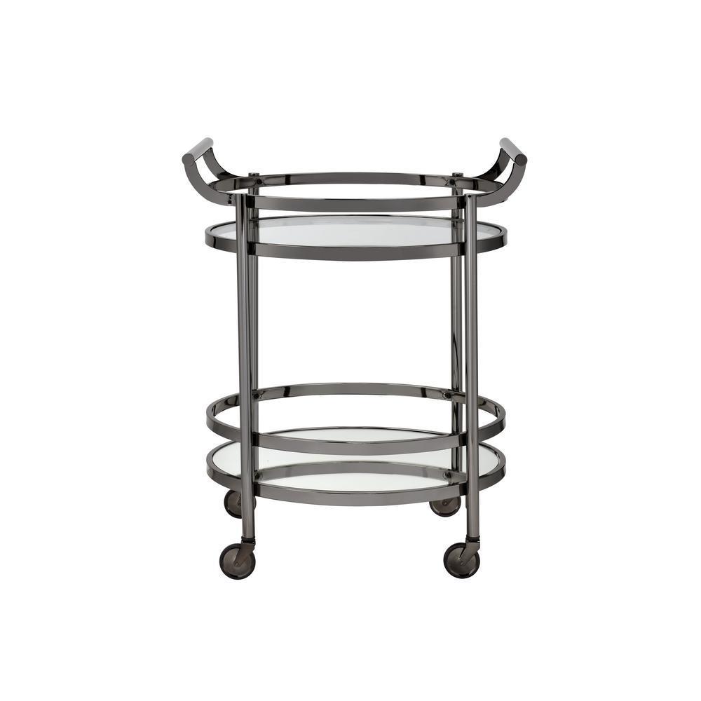 Roslyn Bar Carts - Black