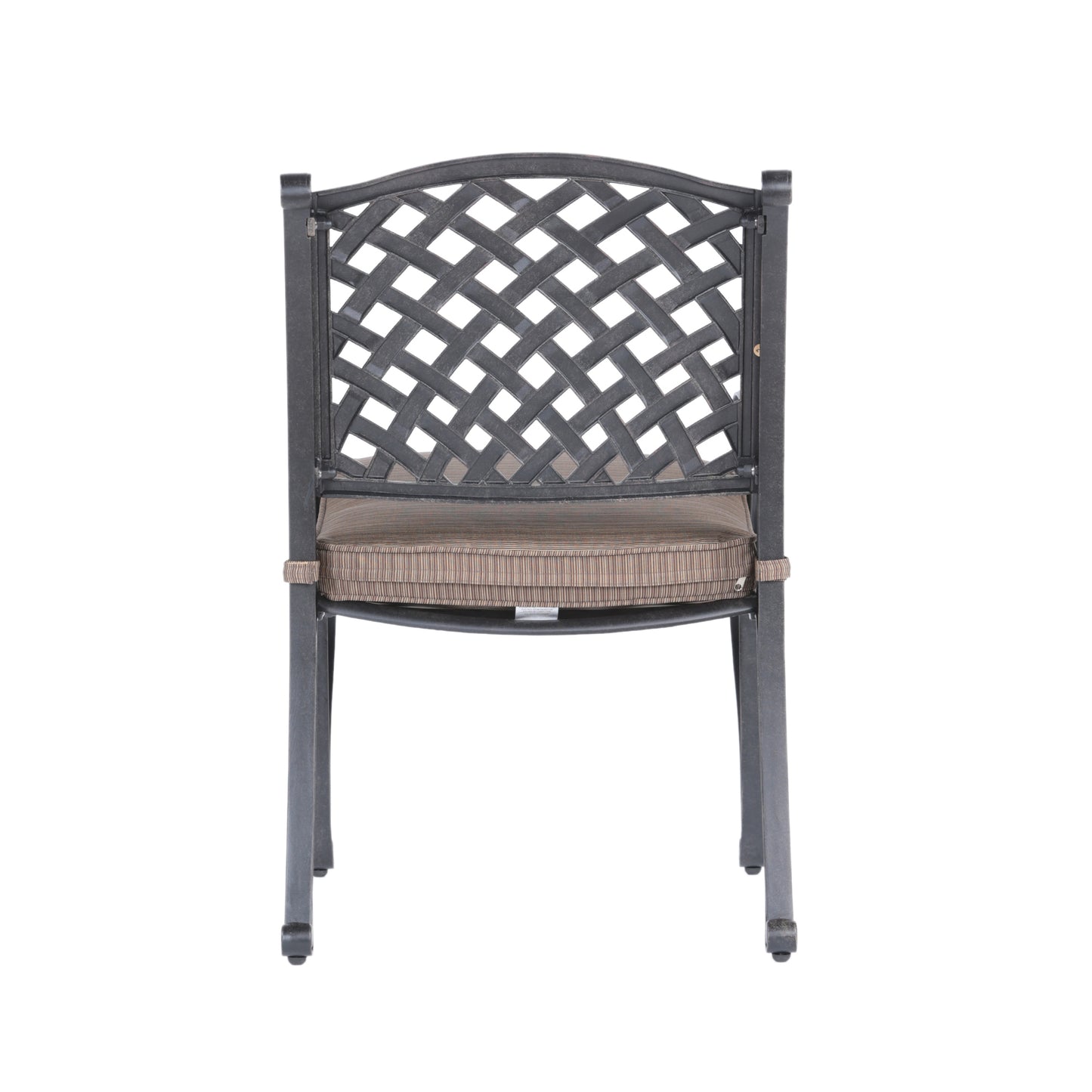 Mico Patio Dining Armchair With Cushion - Brown