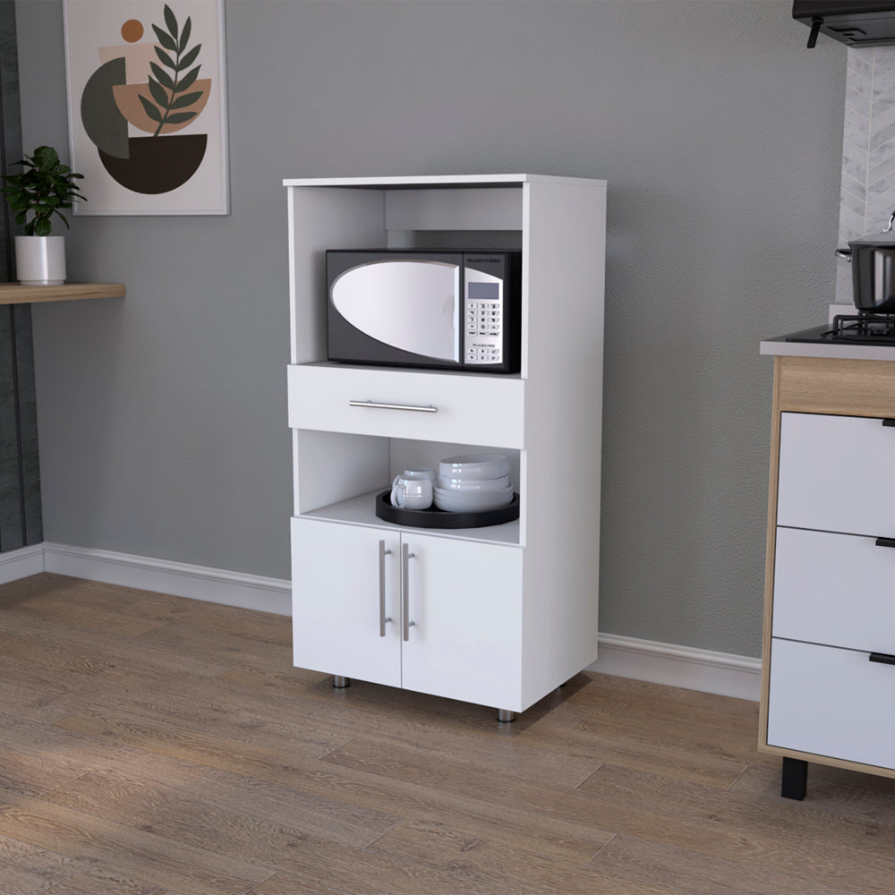 Glenwood Kitchen Pantry - White