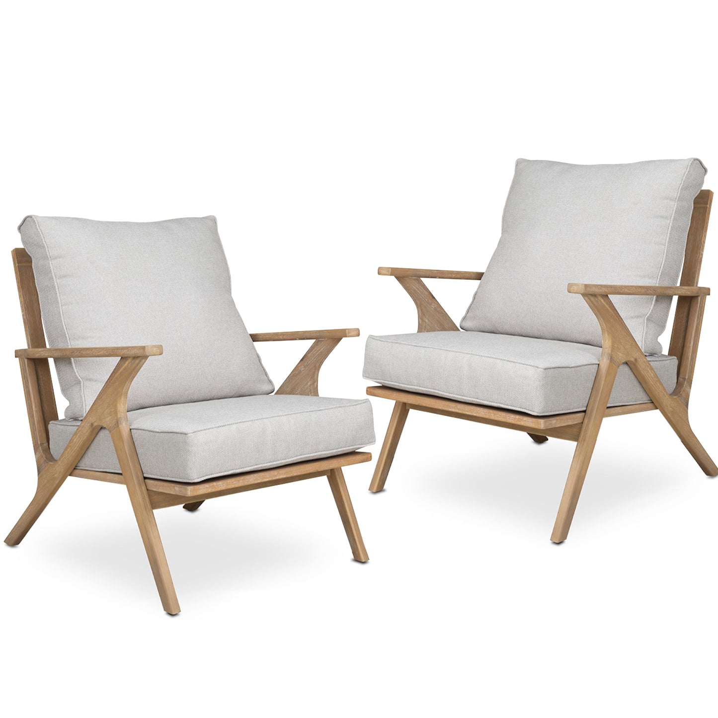 Ralph Patio Acacia Wood Chairs