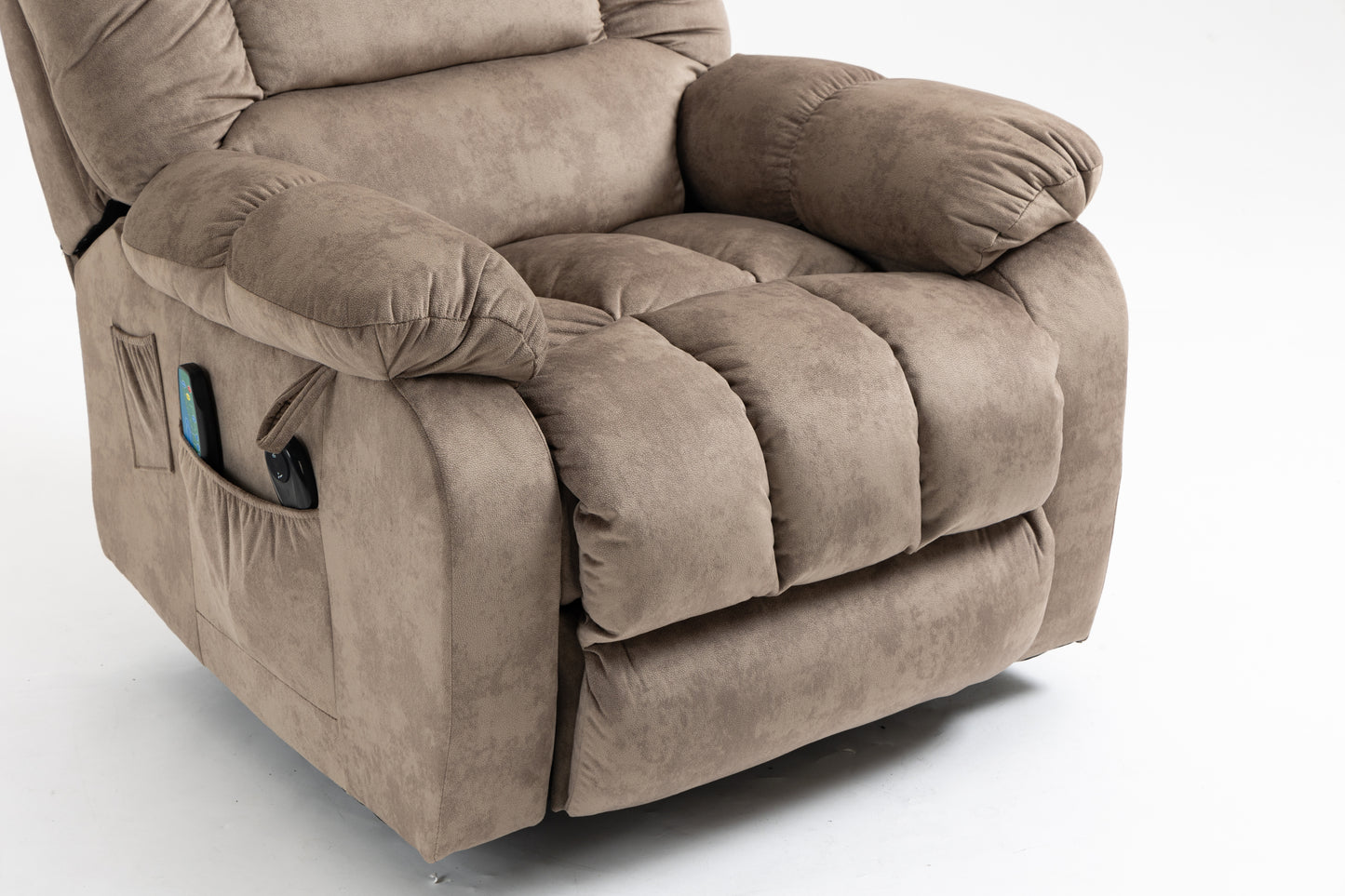 Kiara Recliners Lift Chair - Beige+Brown