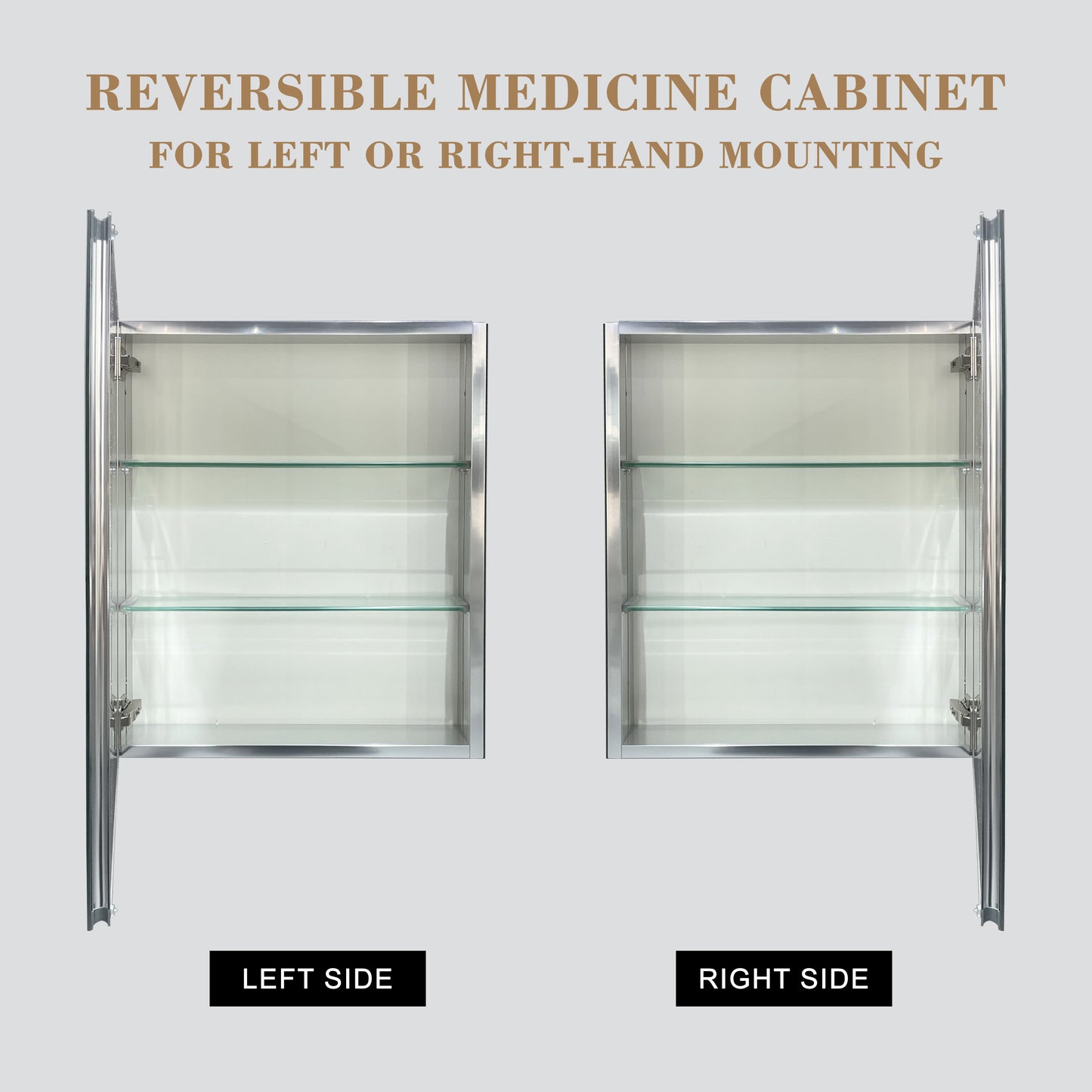 Maximizer Medicine Cabinet with Mirror bathroom