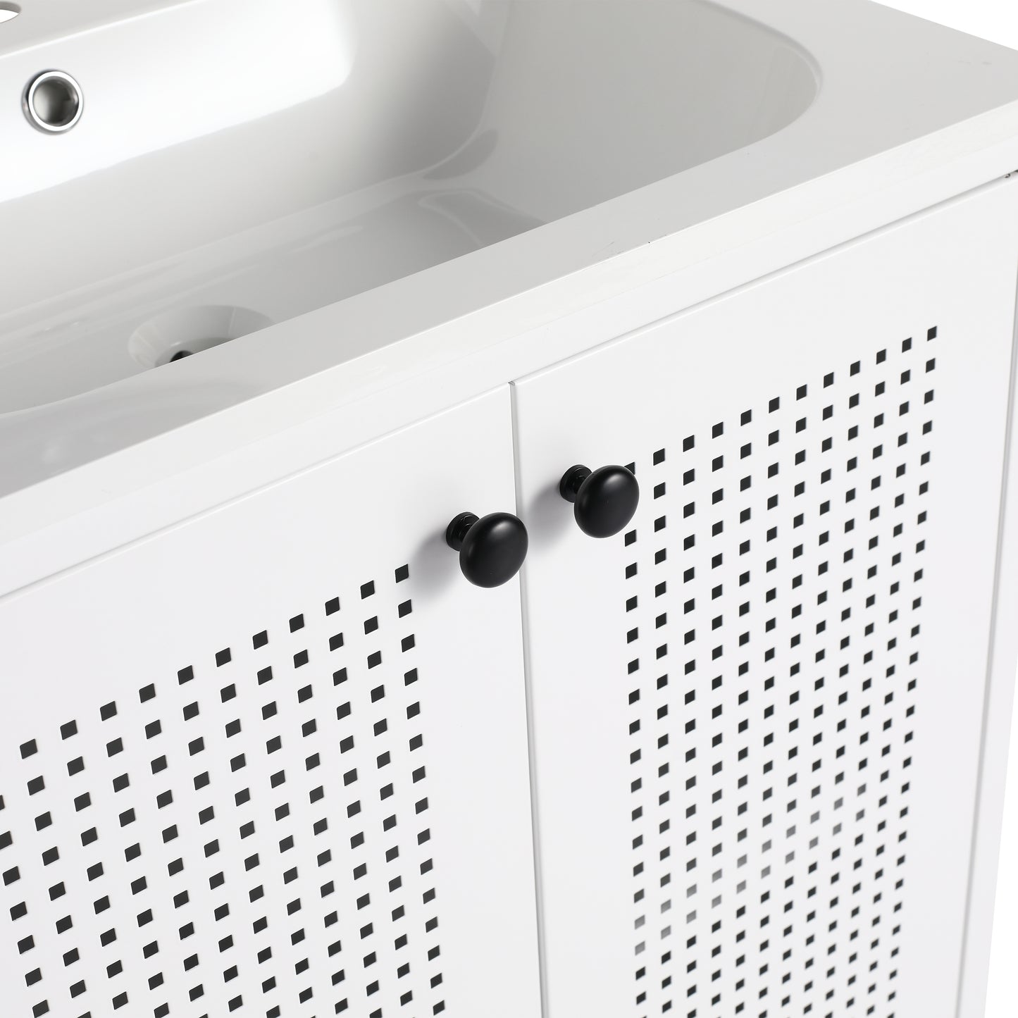 Freestanding Bathroom Vanity With Gel Sink