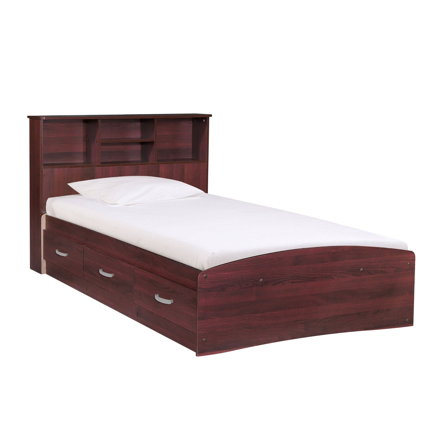 Go Green Woods California Wooden Twin Captains Bed