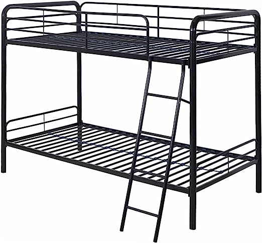 Go Green Woods Twin over Twin Metal Bunk Bed