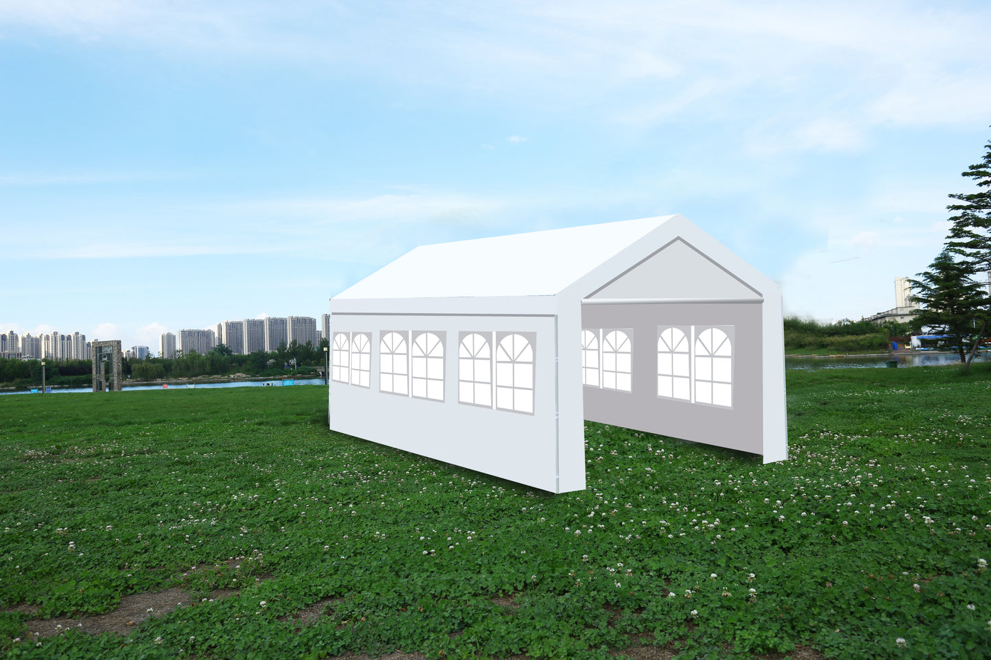 Moser 10'x20' Party Tent and Carport - White