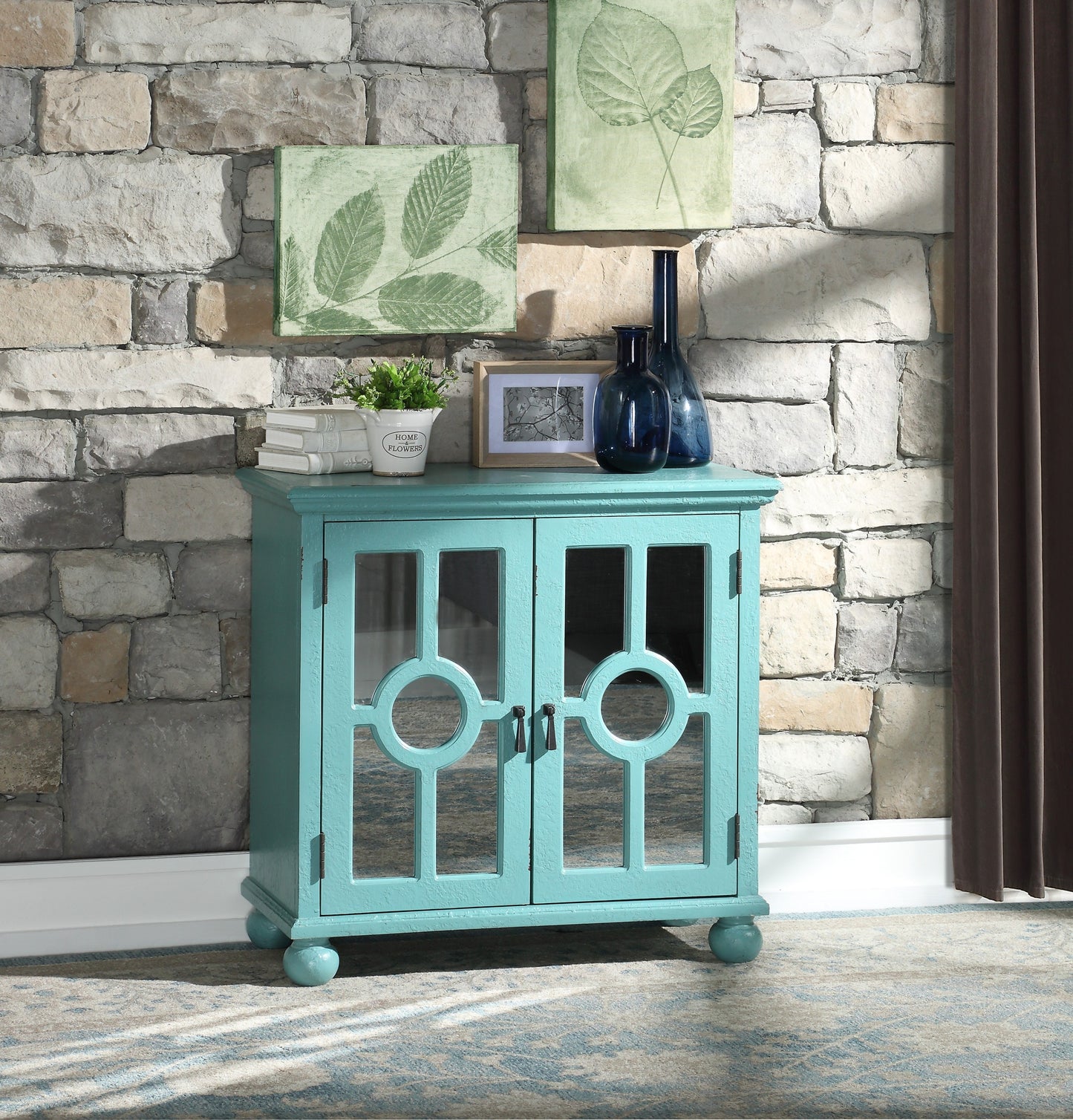 Bular Classic Storage Cabinet - Aqua