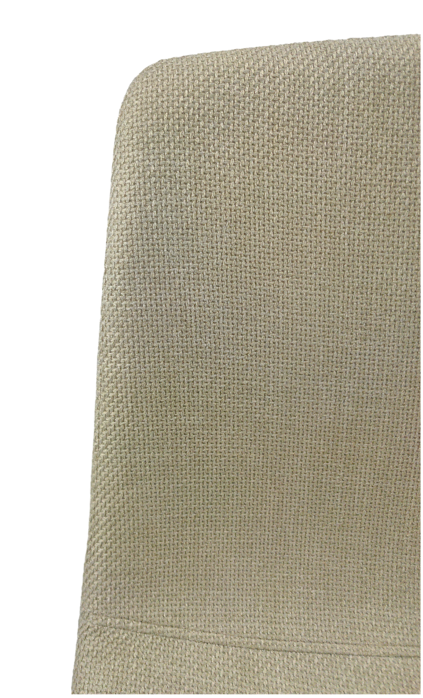 Ona Suedette Dining Chairs with Black Metal Leg (Set of 2) - Beige
