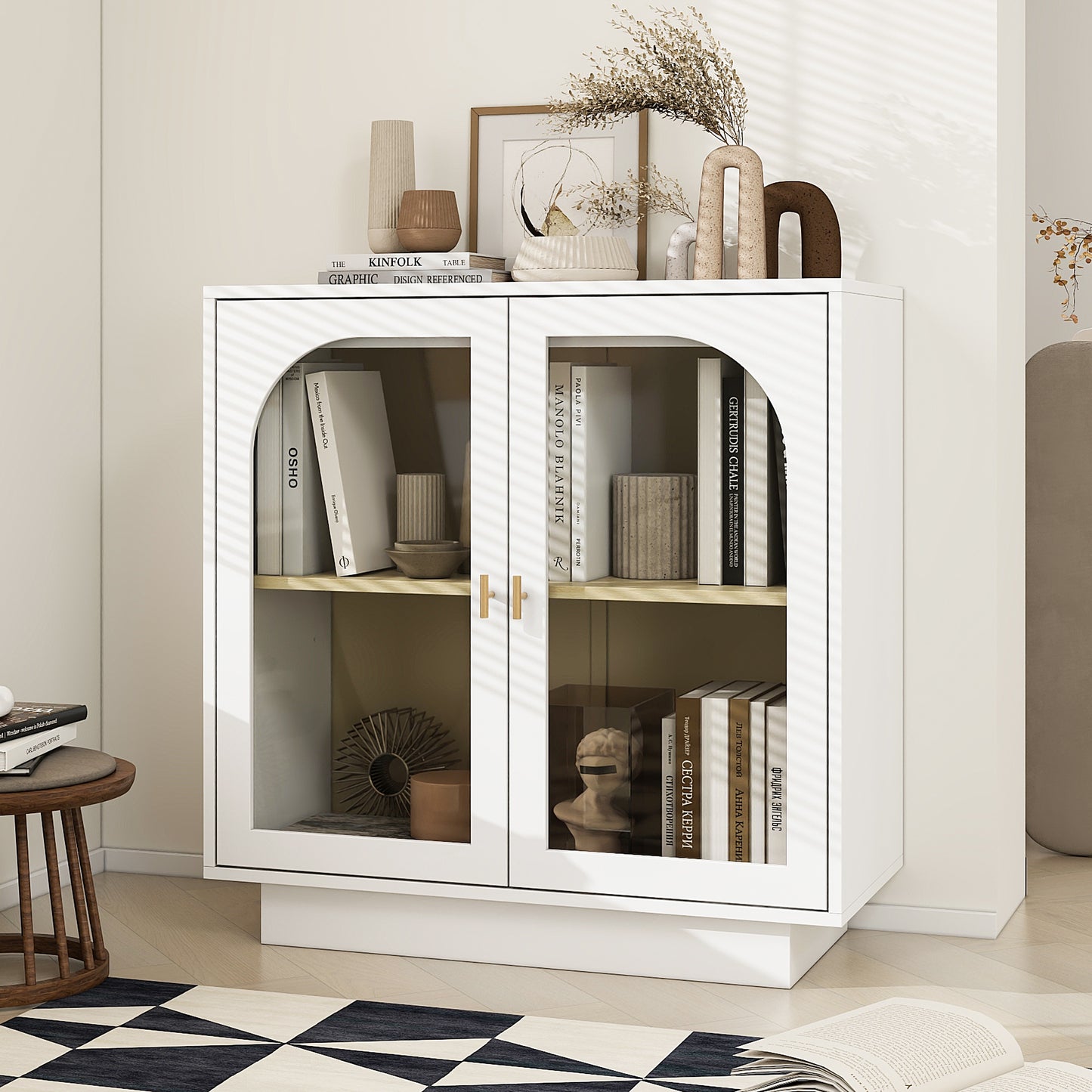 Parker Storage Cabinet - White