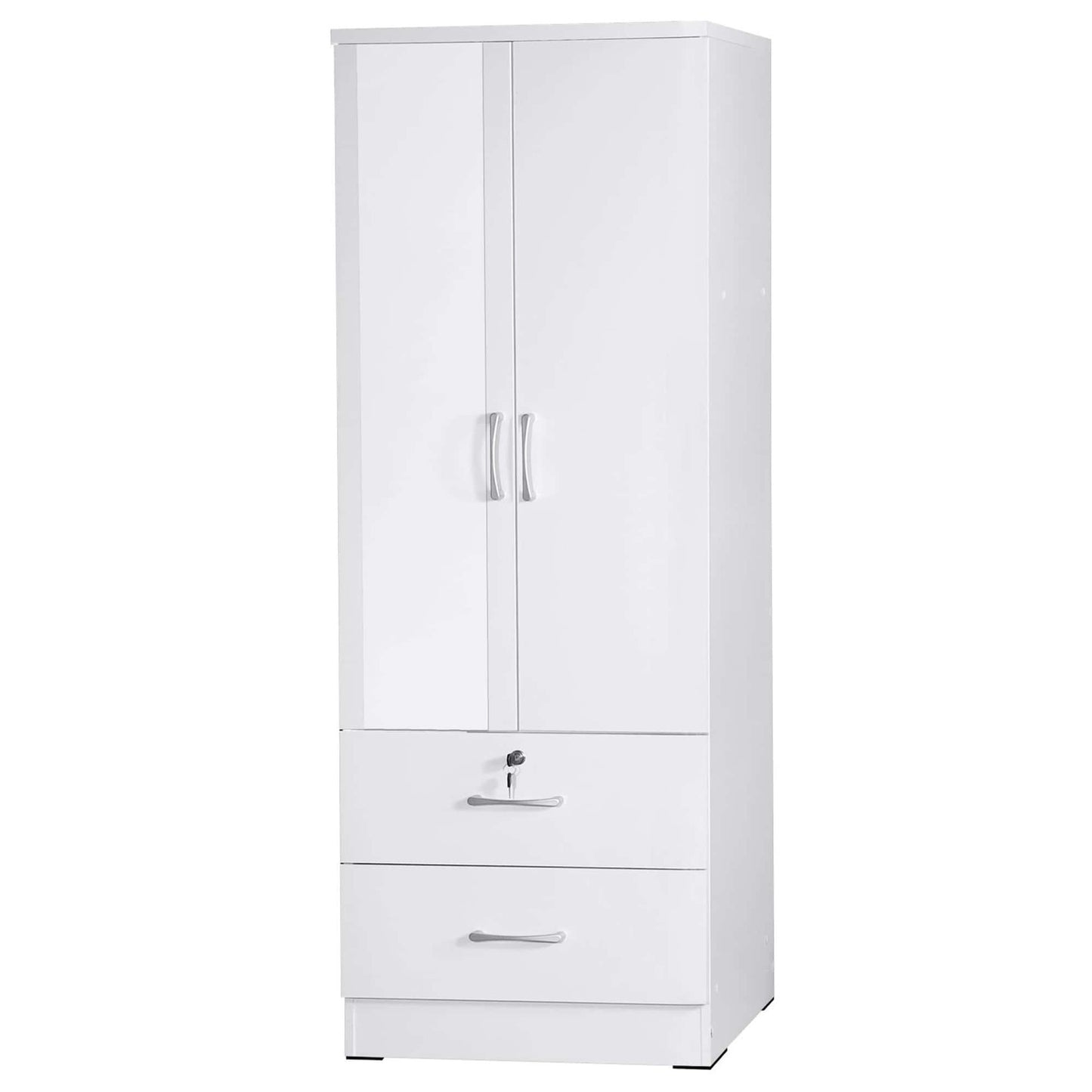 Go Green Woods Grace Armoire Wardrobe with Mirror & Drawers