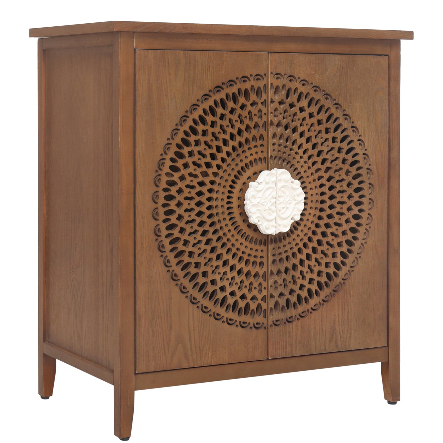 Arazo 2 Door Cabinet - Walnut