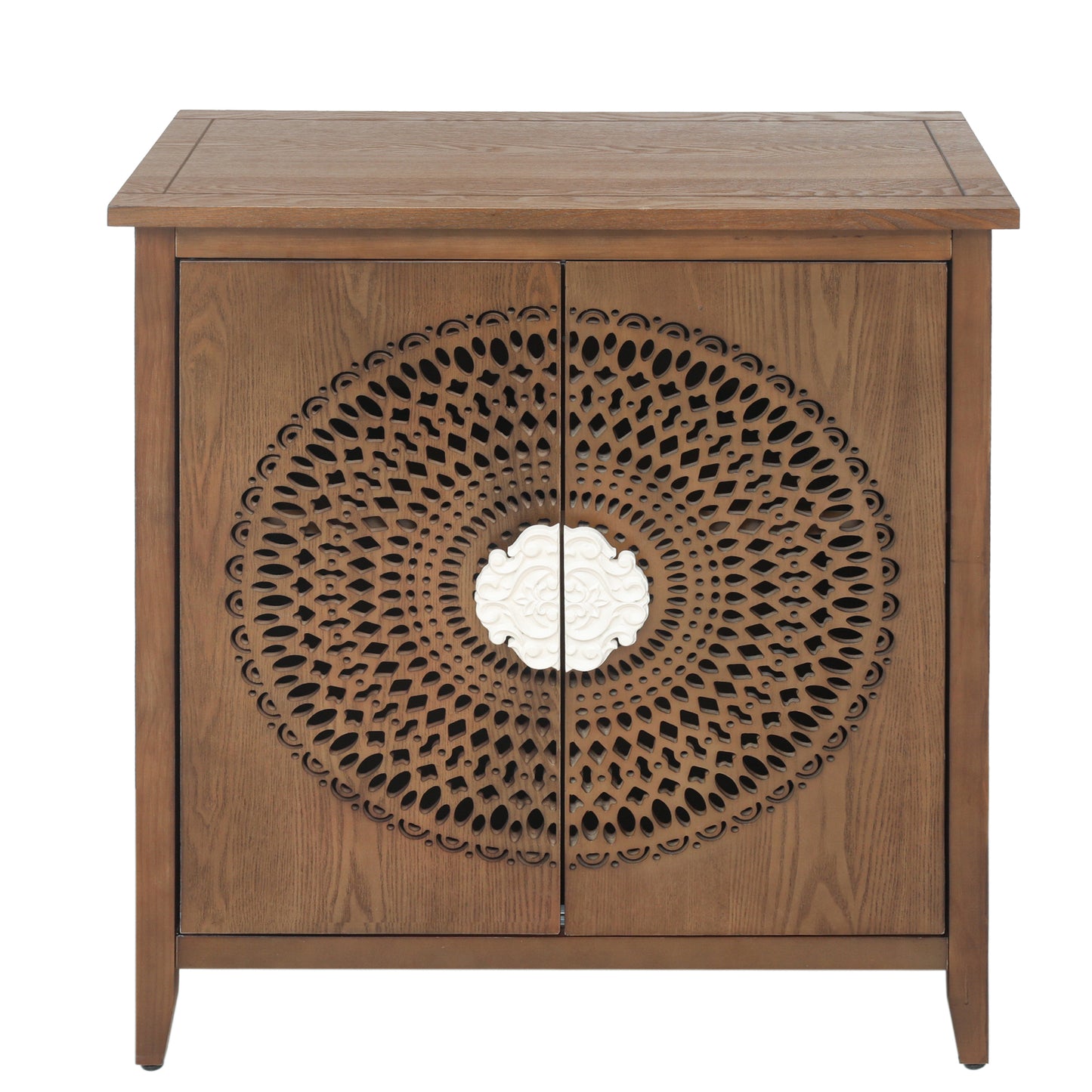 Arazo 2 Door Cabinet - Walnut