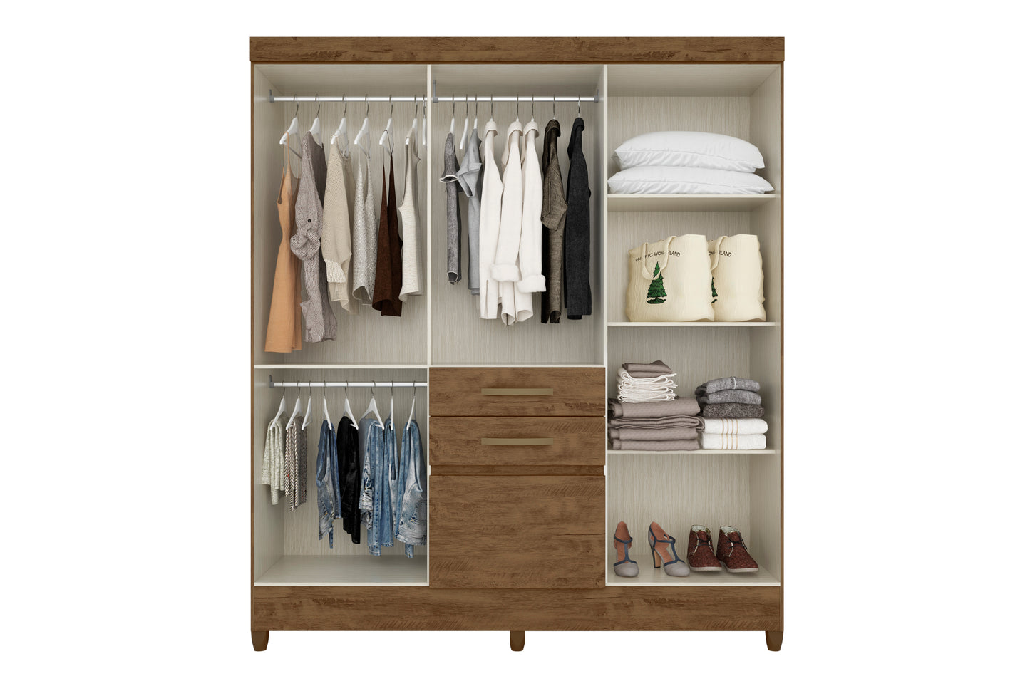 Wardrobe Avai - Brown