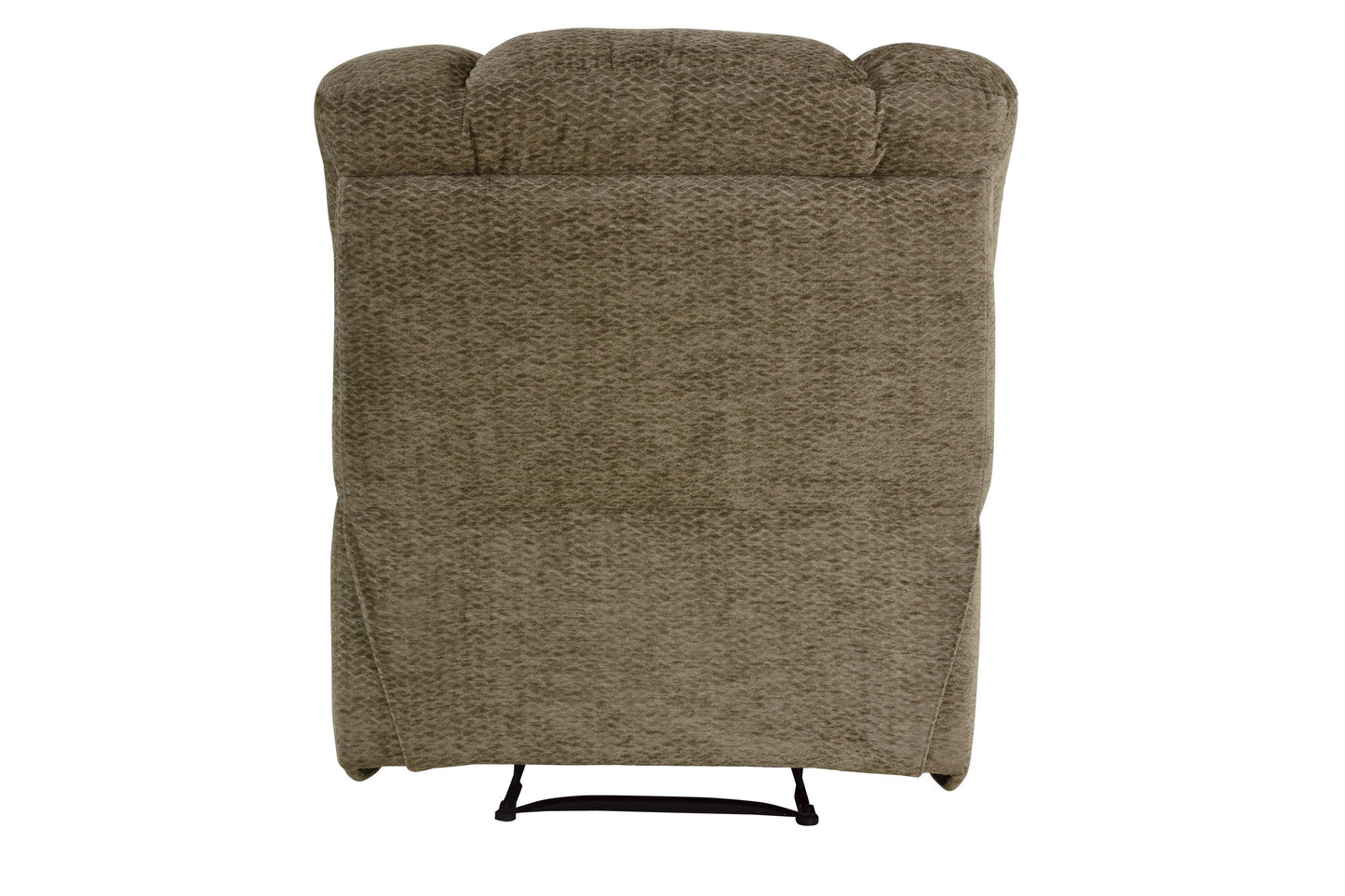 Weston Chenille Fabric Reclining Chair - Brown