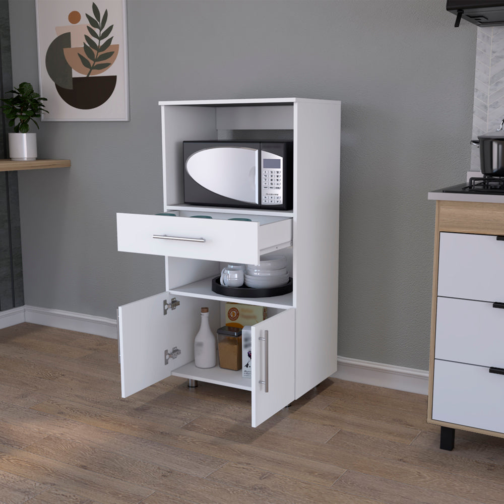 Glenwood Kitchen Pantry - White