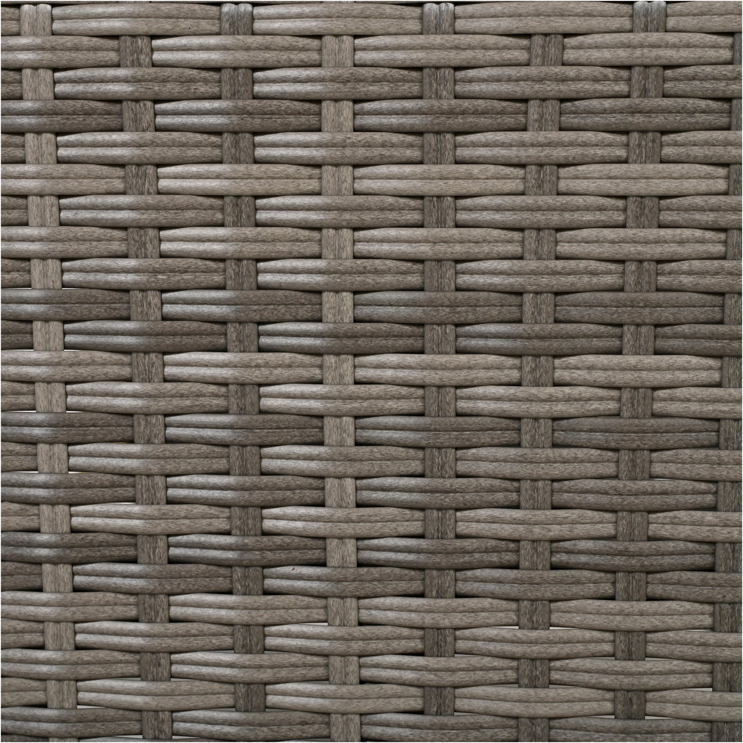 Bell Outdoor Swivel Chair with Cushion (Gray Wicker + Beige Cushion)