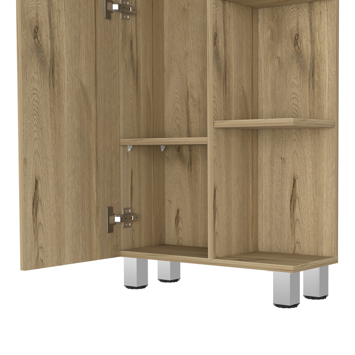 Cio Single Door Cabinet - Light Oak