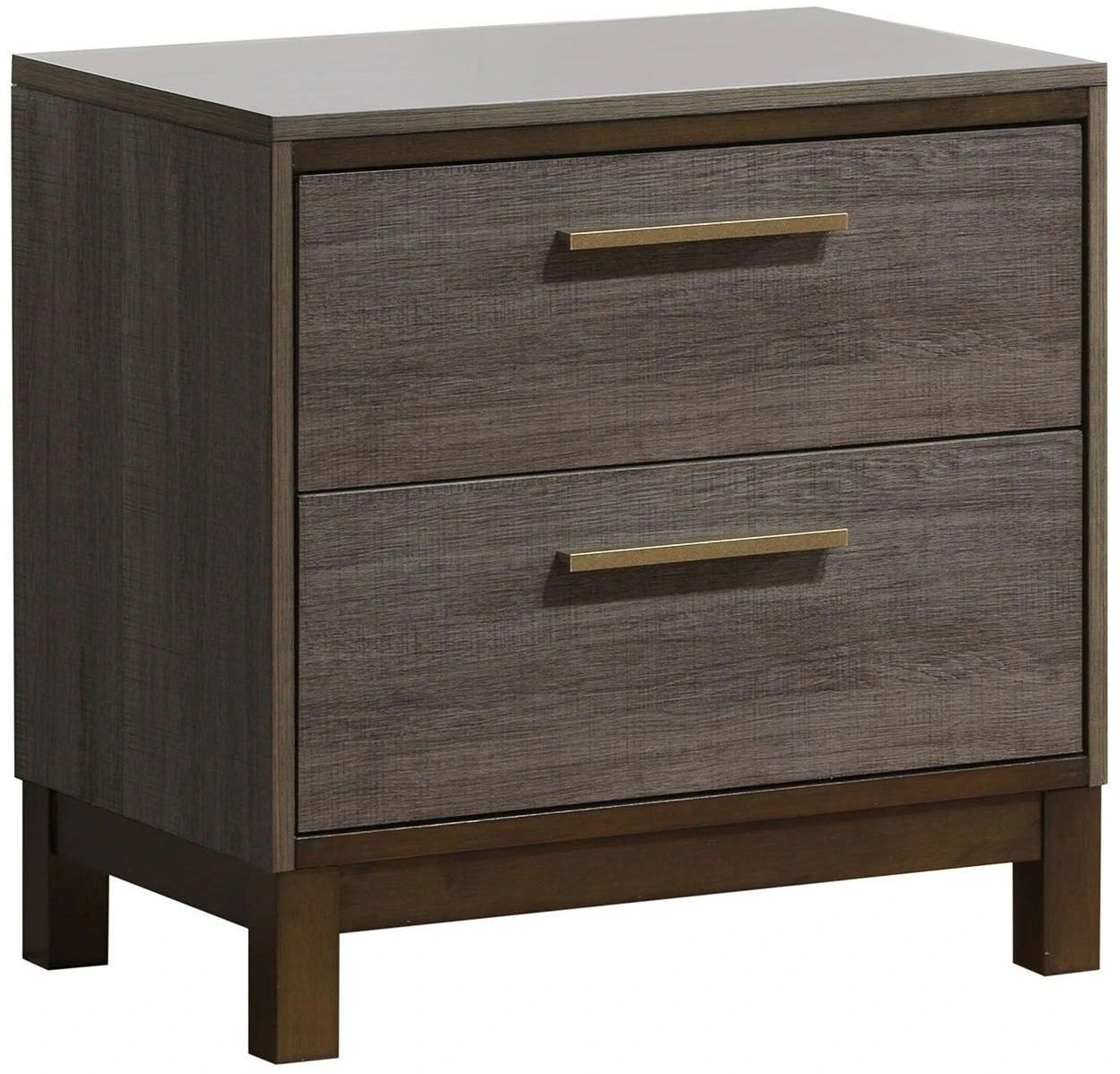 Vara Nightstand Two Tone - Gray