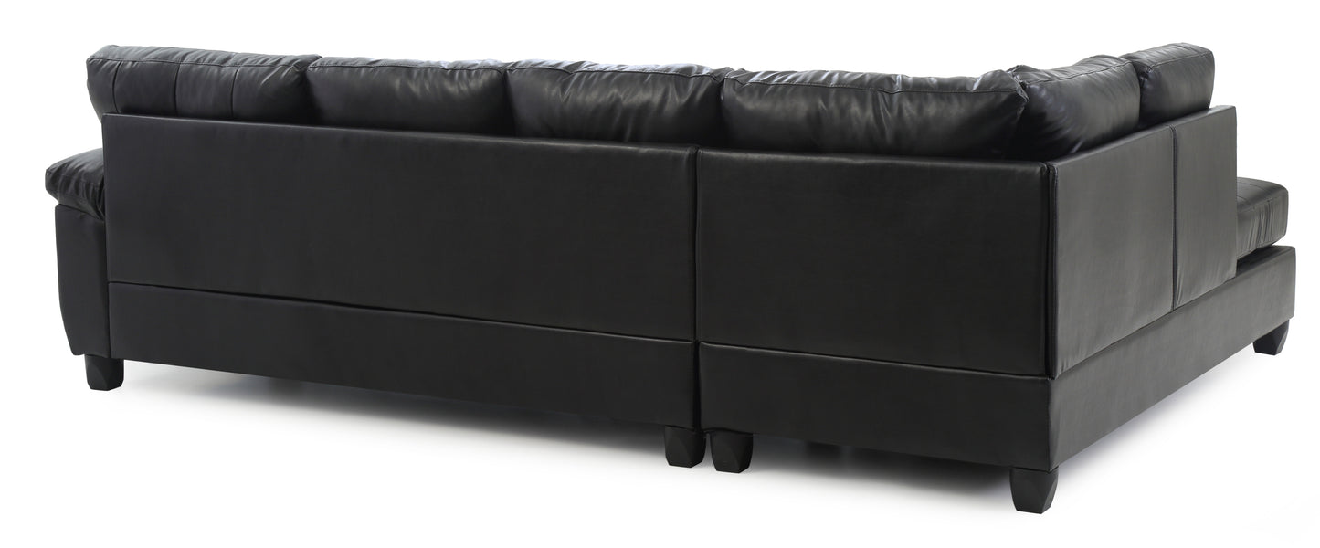 Gallant Sectional Sofa - Black