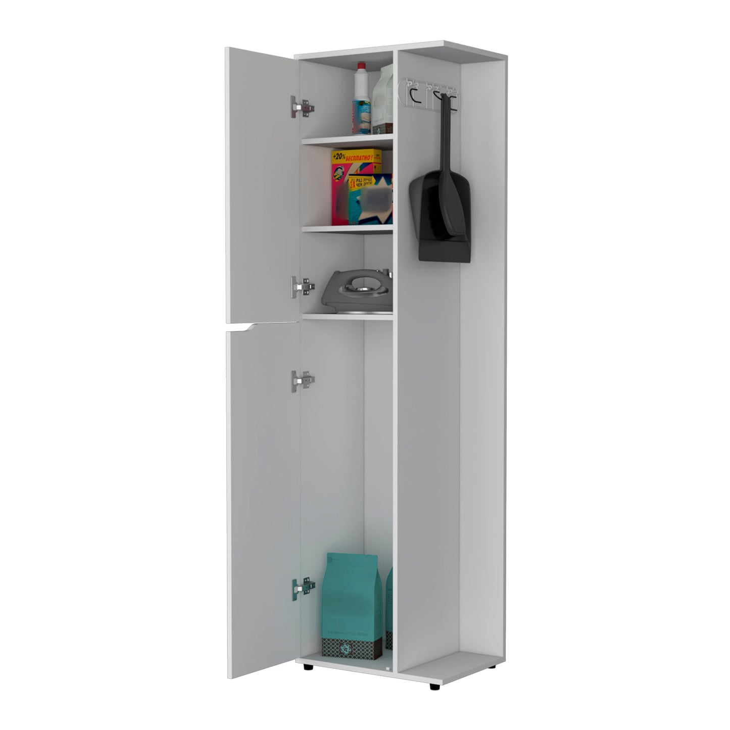 Lily 2-Door Cabinet - White