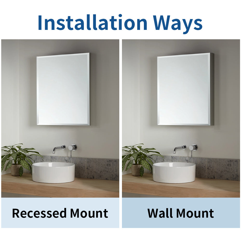 Maximizer Medicine Cabinet with Mirror bathroom