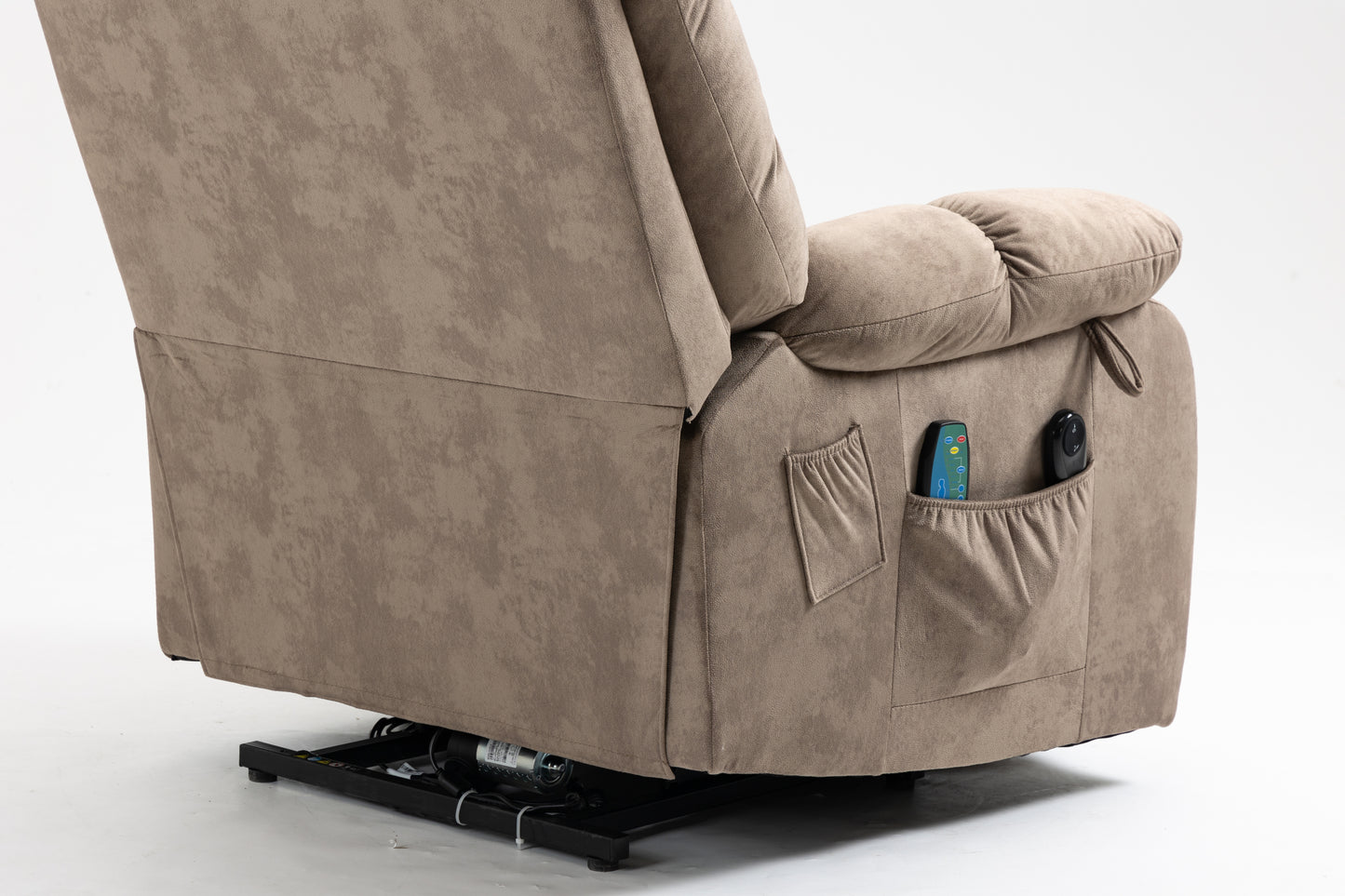 Kiara Recliners Lift Chair - Beige+Brown