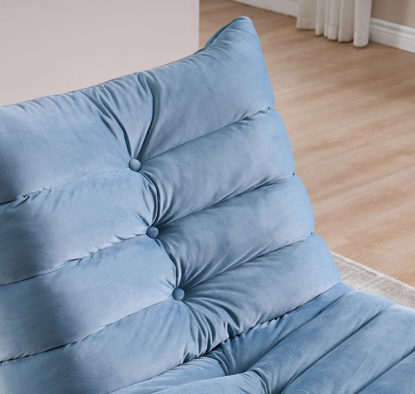 Seraphina Rotatable Recliner Chair - Blue