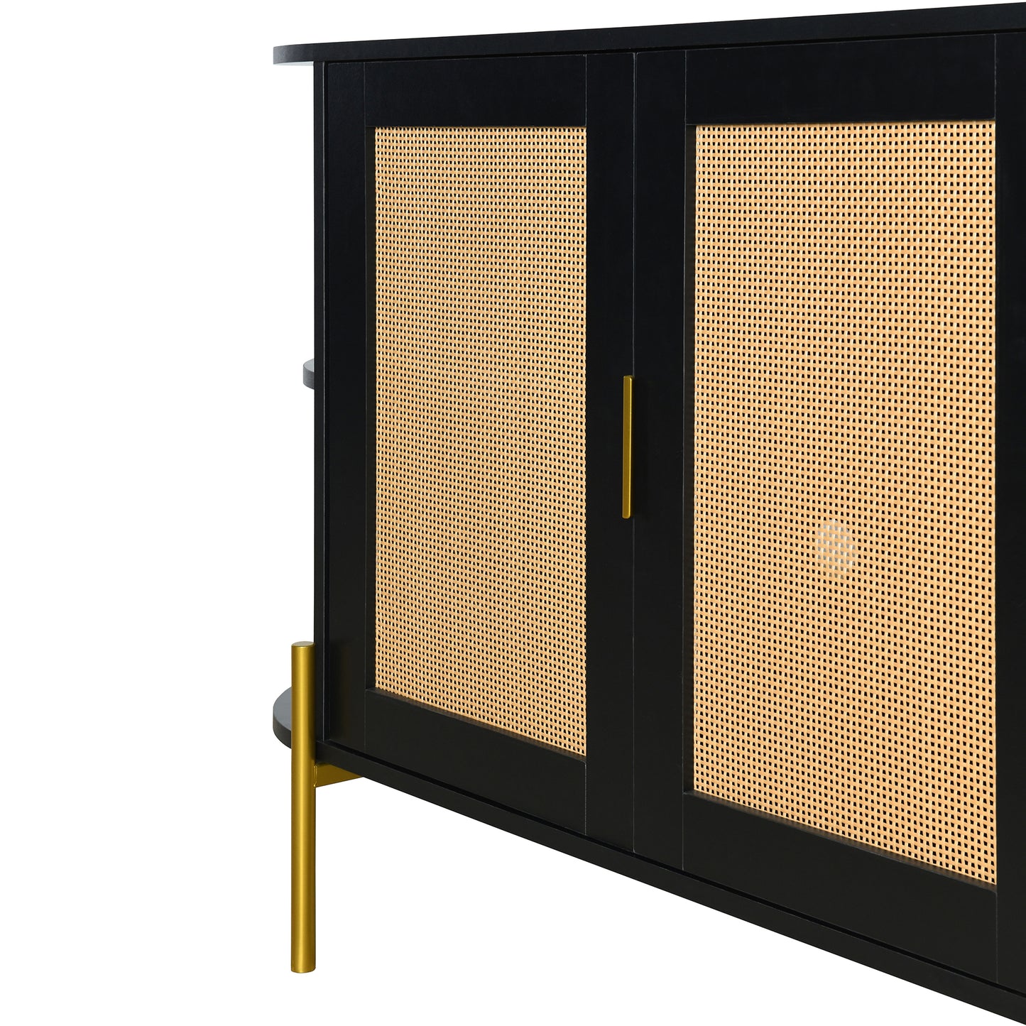Amari 2- Rattan Door - Black