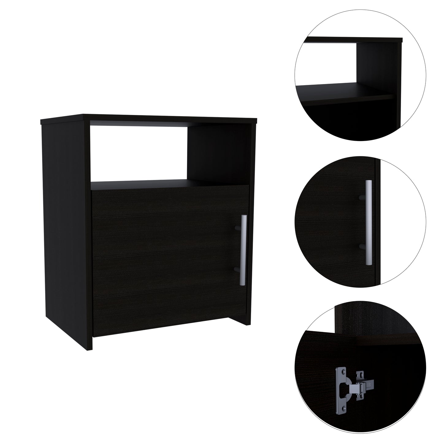 Nordico Nightstand - Black