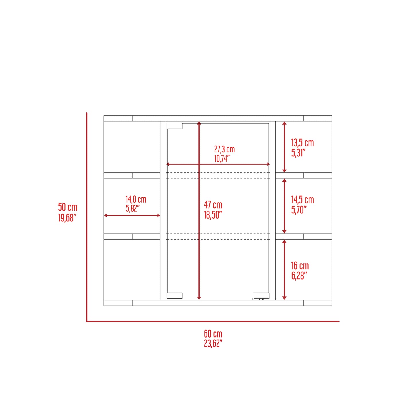 Milan Medicine Cabinet - Black