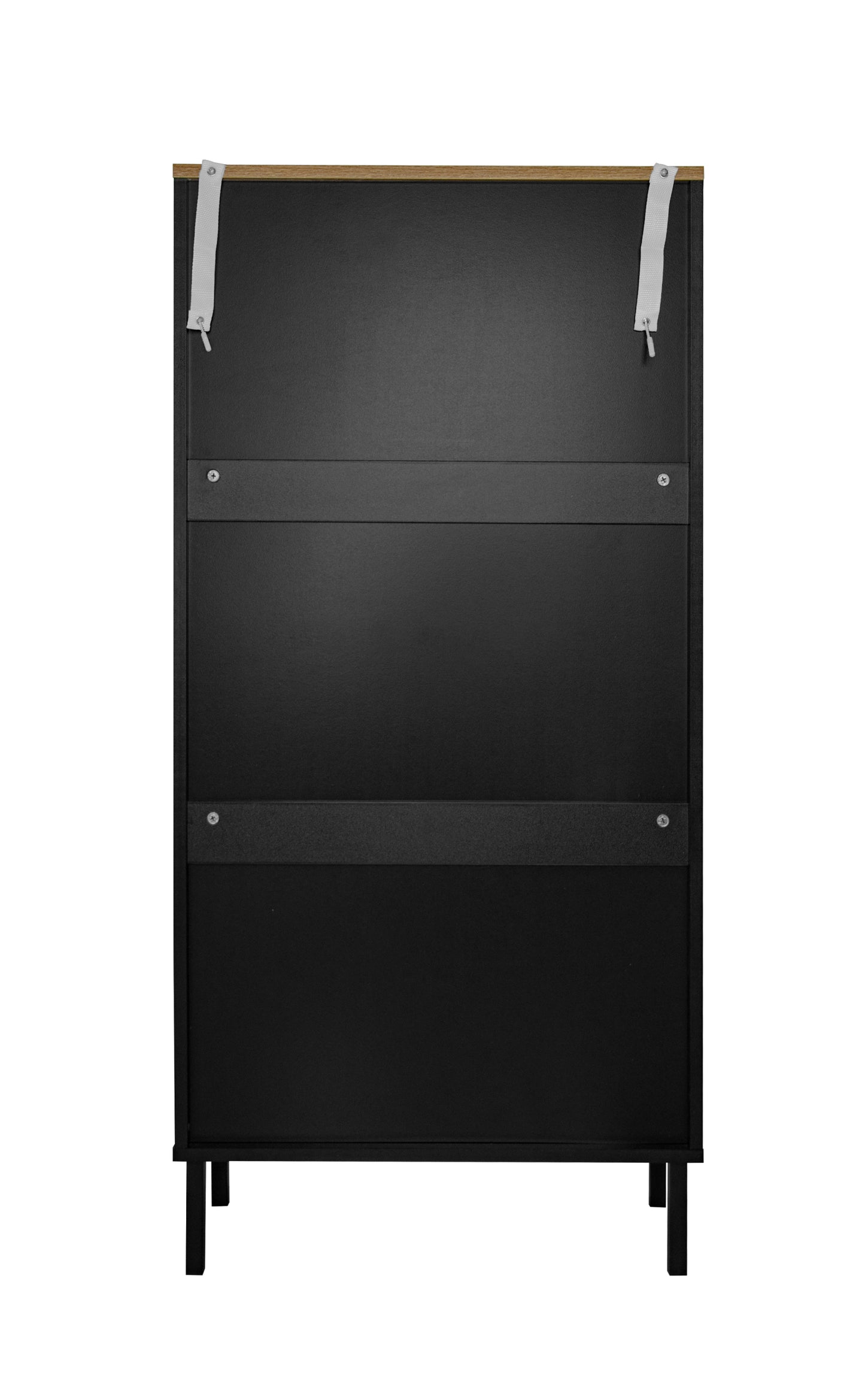 Razo Metal Door Shoe Rack - Black