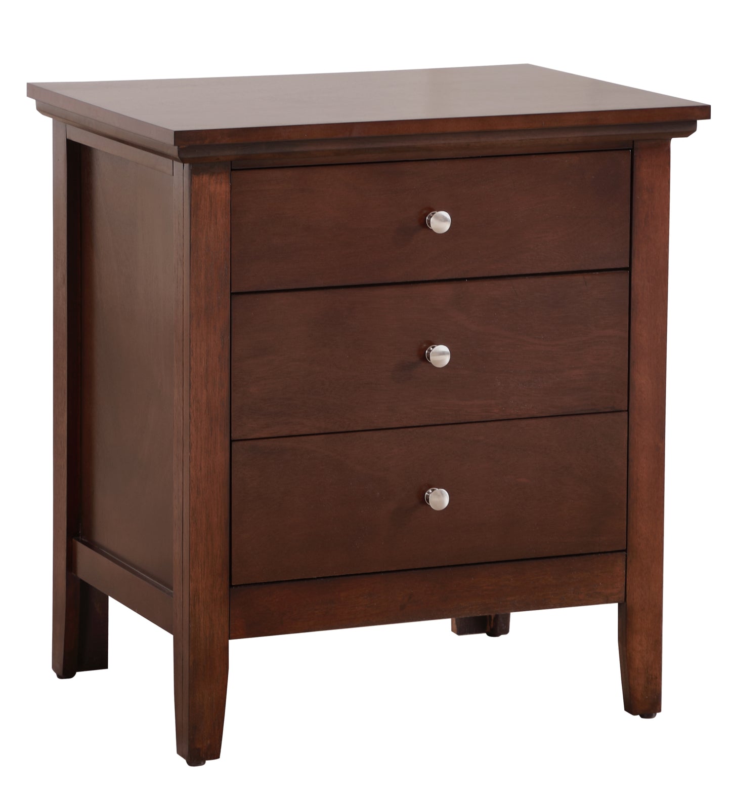 Hammond 3 Drawer Nightstand - Cappuccino