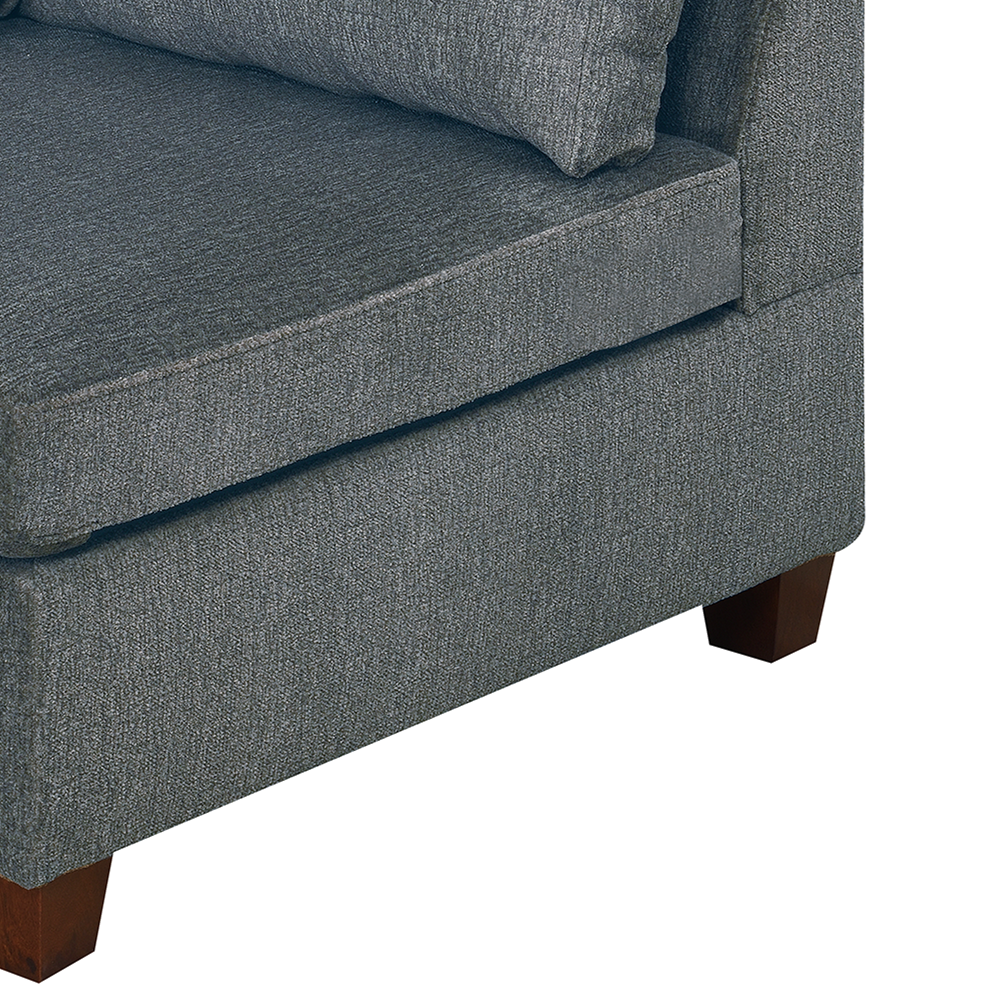 Astra 5 Pcs Modular Sofa Set - Gray