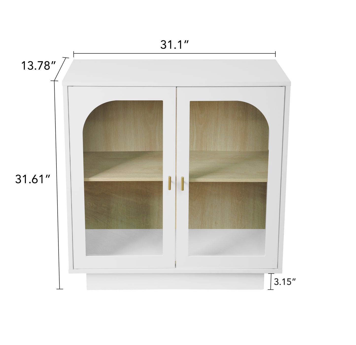 Parker Storage Cabinet - White