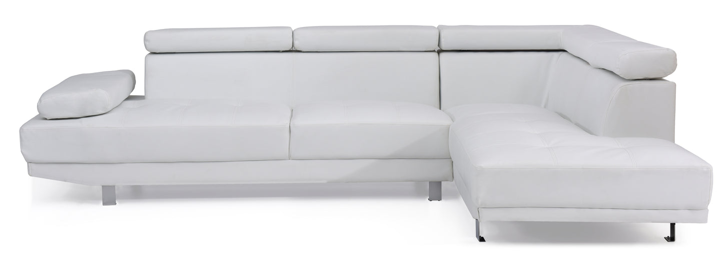 Riveredge Sectional Sofa -White