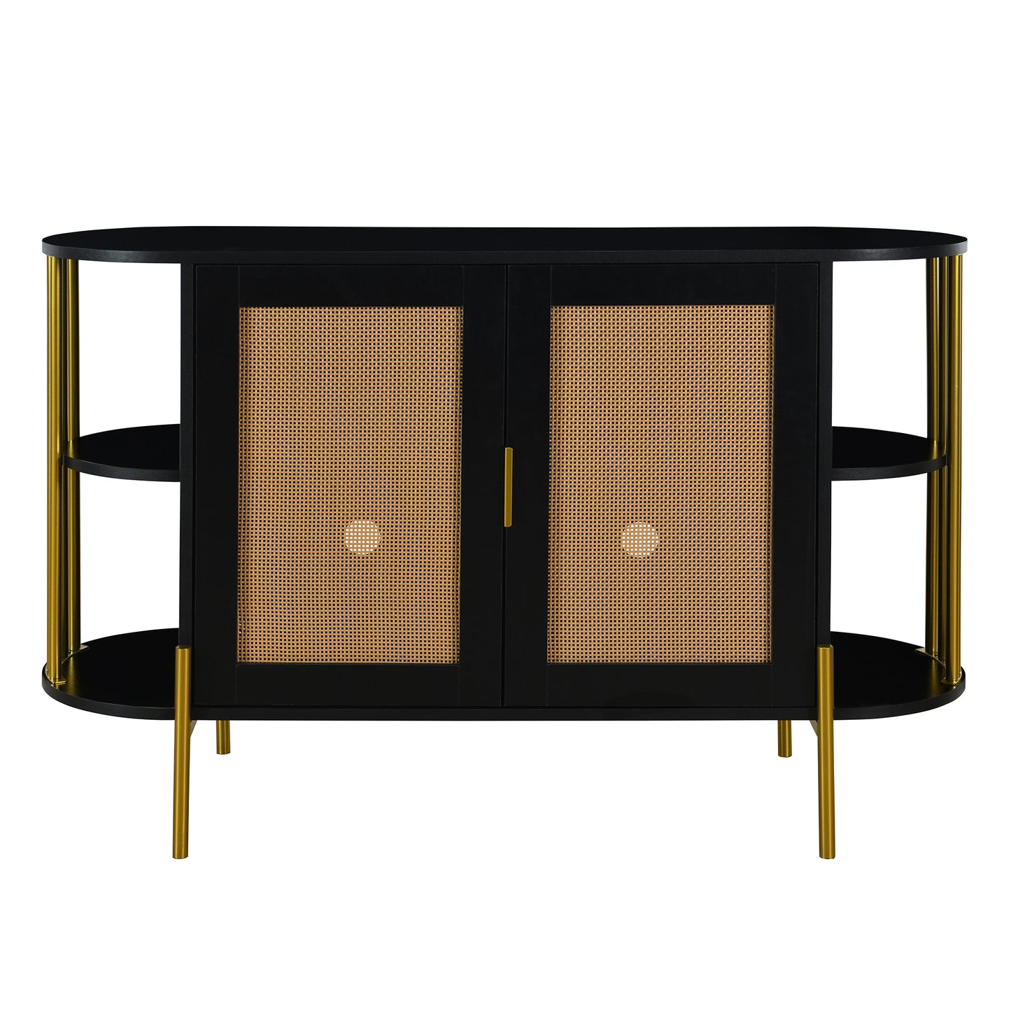 Amari 2- Rattan Door - Black