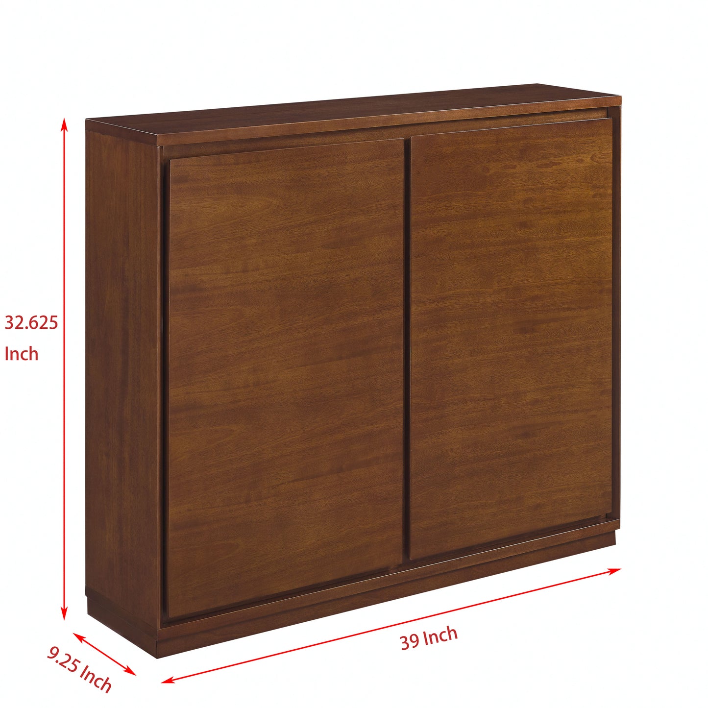 Marion Storage Wooden Cabinet - Walnut