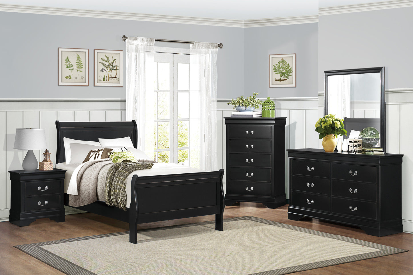 Quaint Nightstand - Black