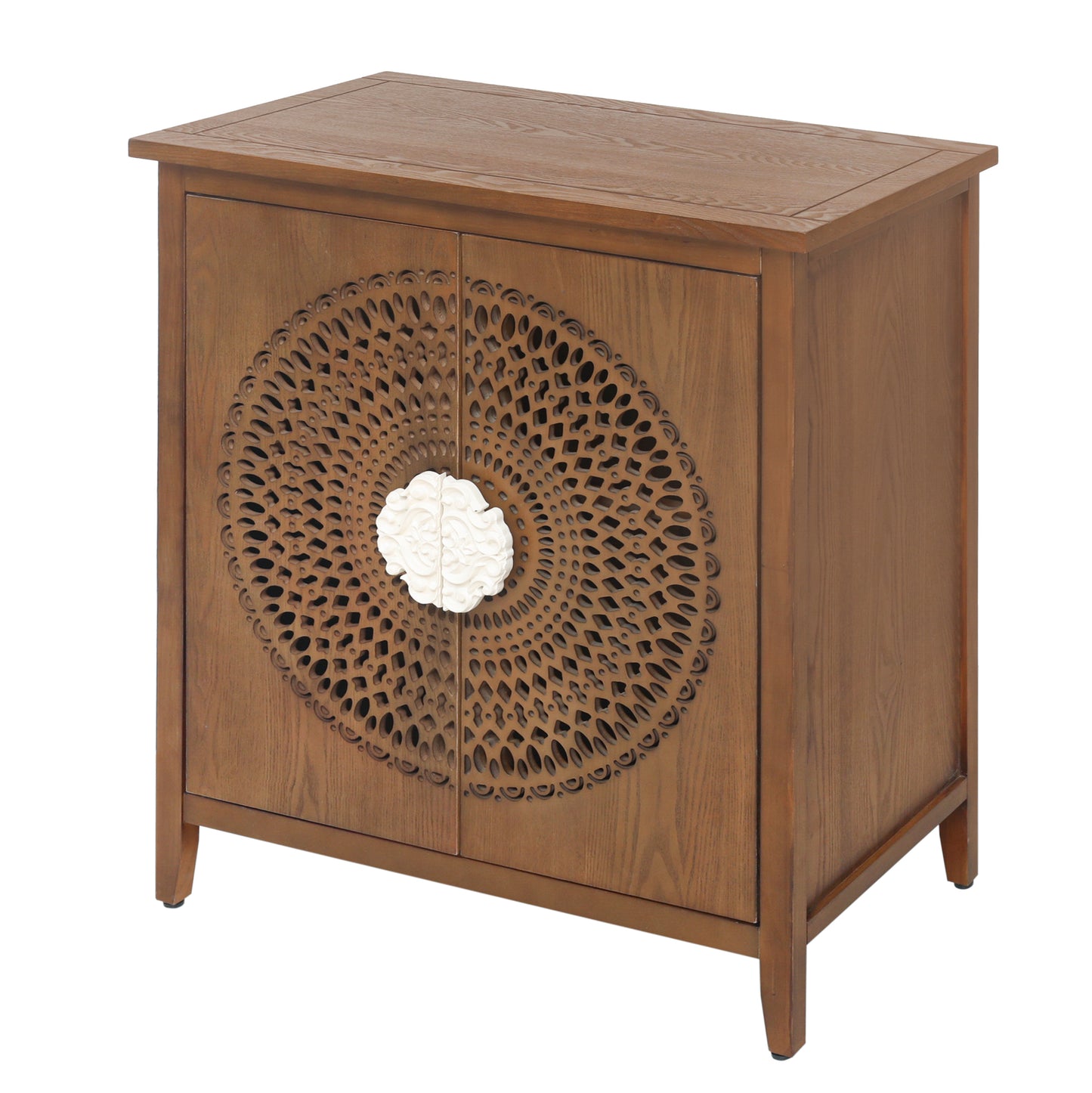 Arazo 2 Door Cabinet - Walnut