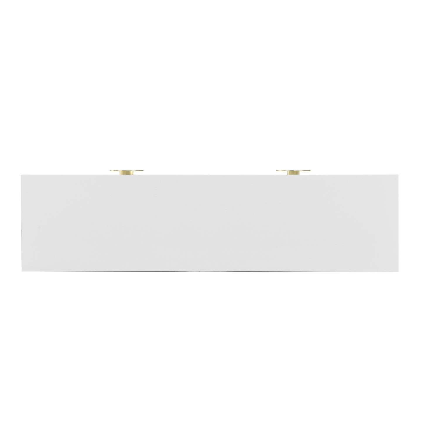O II Metal Handle Storage Cabinet - White