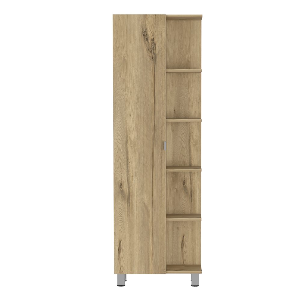 Cio Single Door Cabinet - Light Oak
