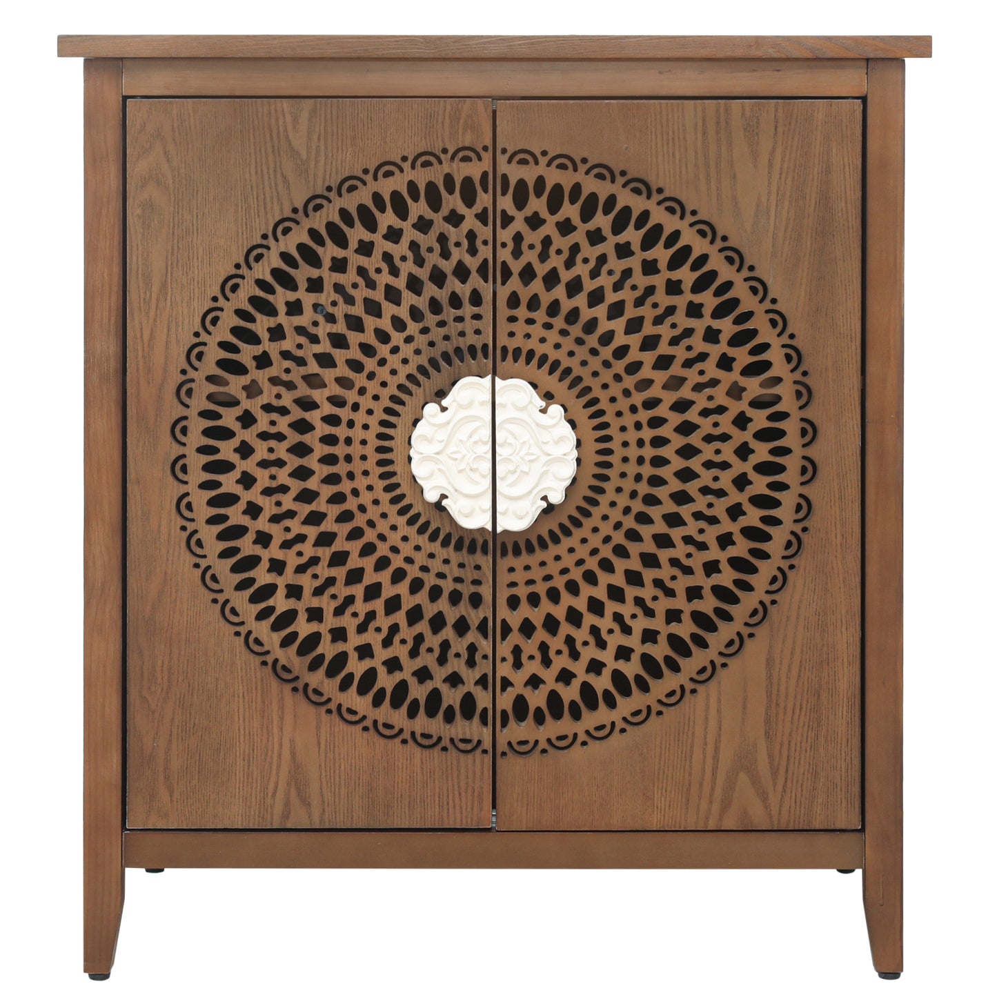 Arazo 2 Door Cabinet - Walnut