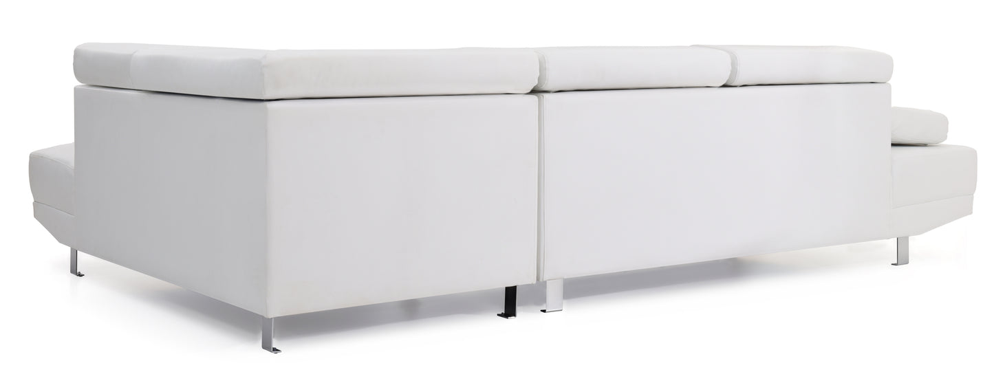 Riveredge Sectional Sofa -White