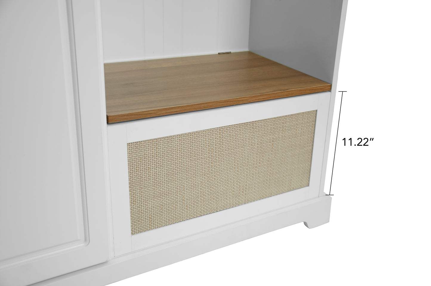 Tero 1 Door Closet - White