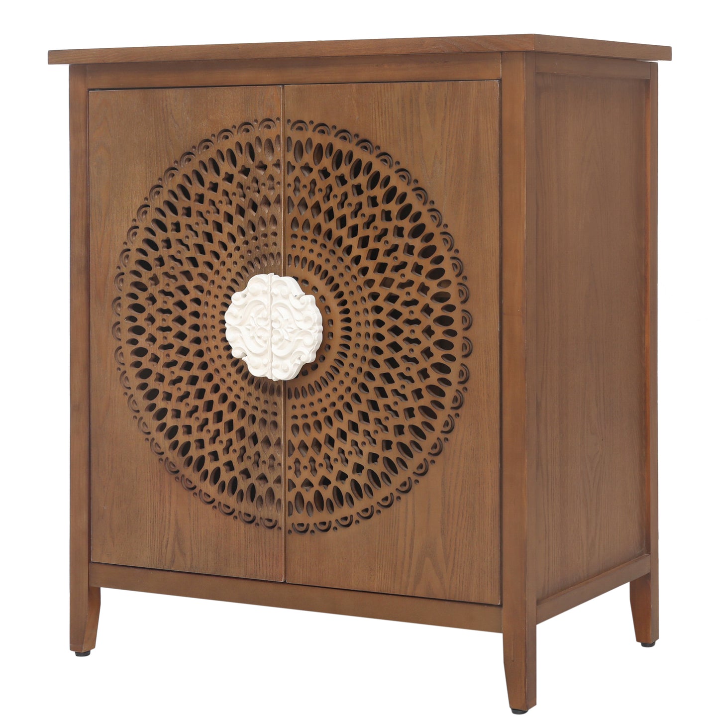 Arazo 2 Door Cabinet - Walnut