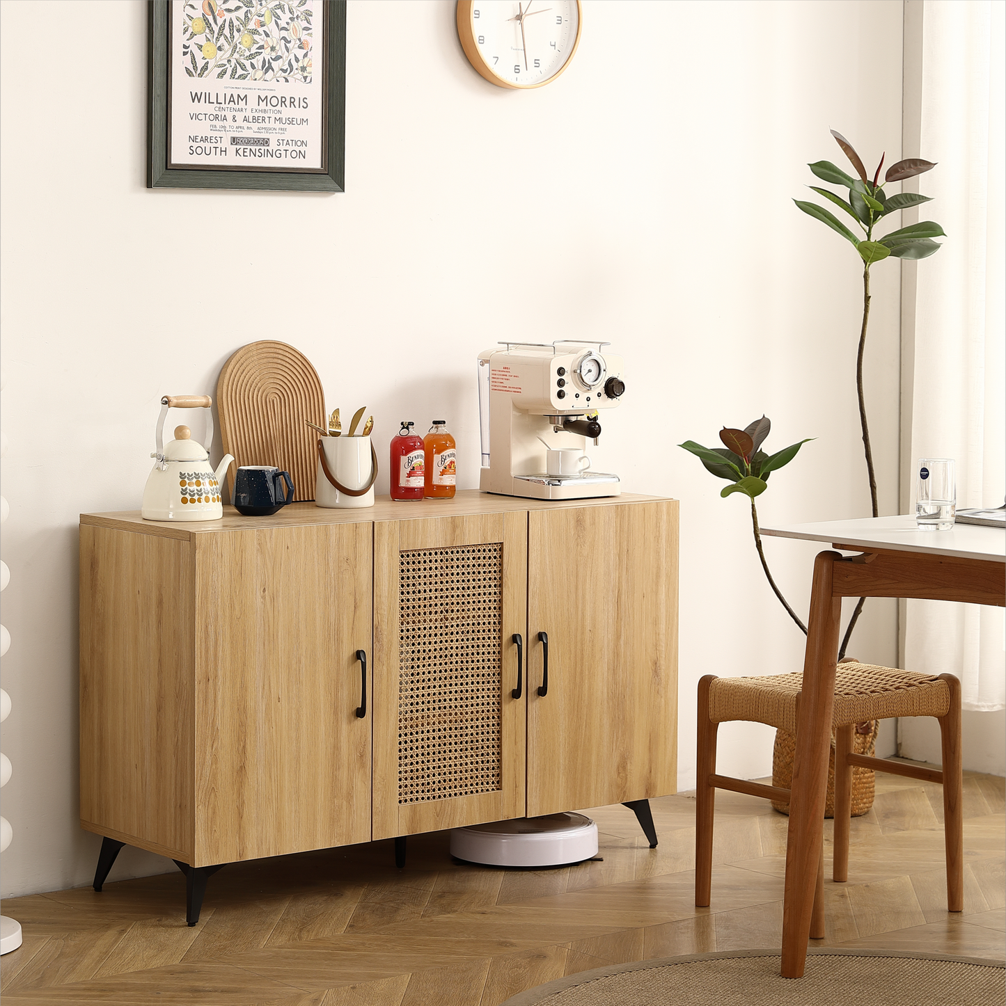 Alivia 3- RattanDoor Sideboard Buffet